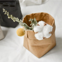 Exklusiv für Floristen, bunte, wasserdichte Kraftpapiertüte zum Verpacken von Blumen