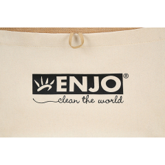 Bolso de arpillera impreso personalizado Eco La bolsa de asas de yute de compras reutilizable
