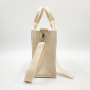 Fabricant de sacs à main de toile de coton de sac à main de femmes bon marché de couleur de modèle adapté aux besoins du client