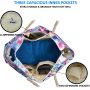 High quality Wholesale Custom Logo  cotton canvas beach bag with pocket