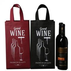 Название товара wholesale Многоразовые дешевые рекламные 9 бутылок 6 бутылок Сублимация Нетканая сумка для вина с разделителями Код товара