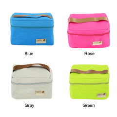 Custom Small Cooler Tote Bag Портативные водонепроницаемые сумки для ланчей для детей