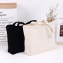 New Custom Logo Printed Shopper Extra Large Canvas Tote Bag Tote Large Canvas Bag