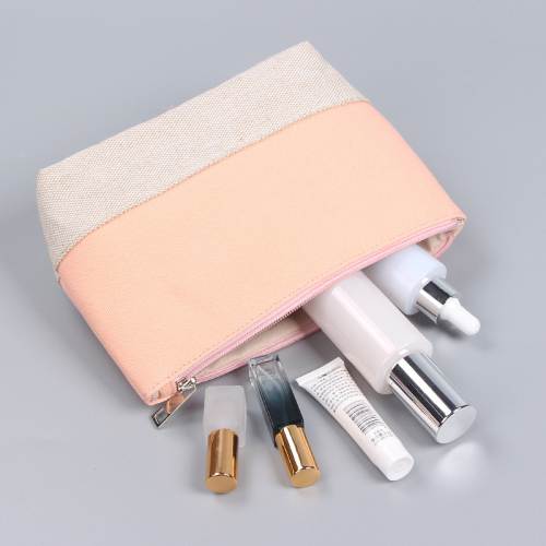 Custom Gift Pouch Wholesale Price Customized Cosmetic Make Up Bag Canvas Makeup Bag With Logo