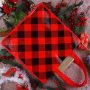Hot sale eco friendly christmas laminated pp non woven shopping tote bag reusable gift bag