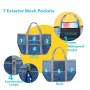 Niedliche Handtaschenart-Karikaturmaschen-Einkaufstasche-große Kapazitäts-Umhängetaschen-Einkaufstasche