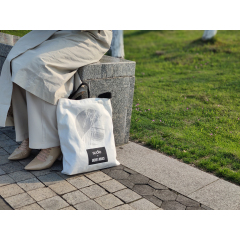 Großhandel leere wiederverwendbare Segeltuchtasche Kundenspezifisches Logo druckte Baumwolltuch-Damenmode-Einkaufstasche-Segeltuch-Einkaufstaschen