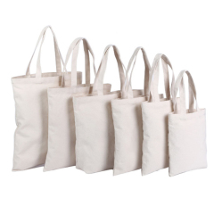Оптовая Пустая многоразовая холщовая сумка Пользовательский логотип Печатная хлопчатобумажная ткань Женская мода Хозяйственная сумка Холст Сумки