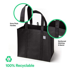 Wholesale custom cheap logo printing non woven shopping bag low price ecological bag