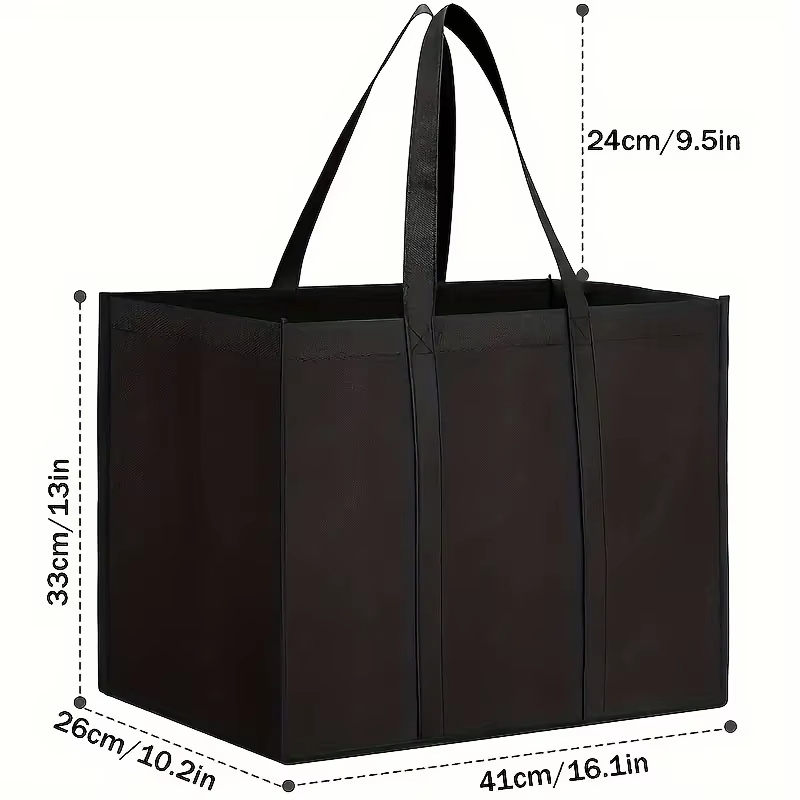 Custom Printing Logo Eco Reusable Shopping Storage Grocery Bag Laminated Non Woven Tote Bags Rpet Non Woven Bag
