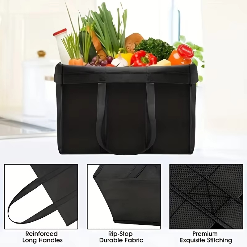 Custom Printing Logo Eco Reusable Shopping Storage Grocery Bag Laminated Non Woven Tote Bags Rpet Non Woven Bag