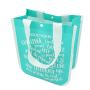 Factory Sales High Quality Cheap Cute  Non woven Shopping Bag with White  Button