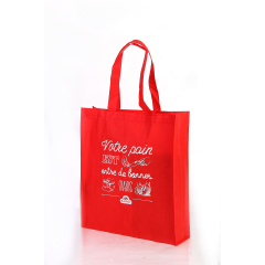 Maßgeschneiderte Werbe-Einkaufstasche aus umweltfreundlichem Material mit Logo aus bedrucktem PP-Öko-Beutel aus Vliesstoff, Supermarkt-Einkaufstasche