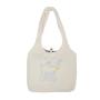 Lovely Plush Lamb Women Handbags Fashion Embroidery Ladies Shoulder Shopping Bags Large Capacity Girl Student Travel Casual Tote