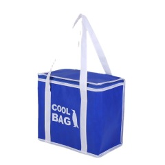 Caja de refrigeración portátil respetuosa con el medio ambiente reutilizable tela de aislamiento térmico para bolsas de refrigeración bolsa de entrega de alimentos