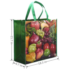 Umweltfreundliche, billige, wiederverwendbare, laminierte Sublimations-Recycling-Einkaufstasche aus PP