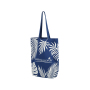 Leaf Pattern Summer Style Customizable Color Canvas Shopping Portable Shoulder Bag