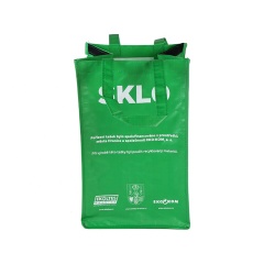 Bolsa de basura tejida de PP laminada personalizada de compras ecológicas coreanas