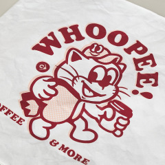 Bolsa de papel lavable con logotipo de diseño personalizado, bolsa de papel marrón reciclada, bolsa de asas de papel Tyvek