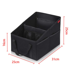 Multi-Pocket-Auto-Kofferraum-Organizer Auto-Aufbewahrungsbox Cargo Container Box Trunk Bag