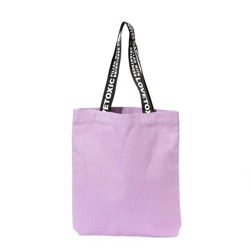China Manufacturer Promotional Customized Printed Brand Logo Cotton Tote Shopping Bag