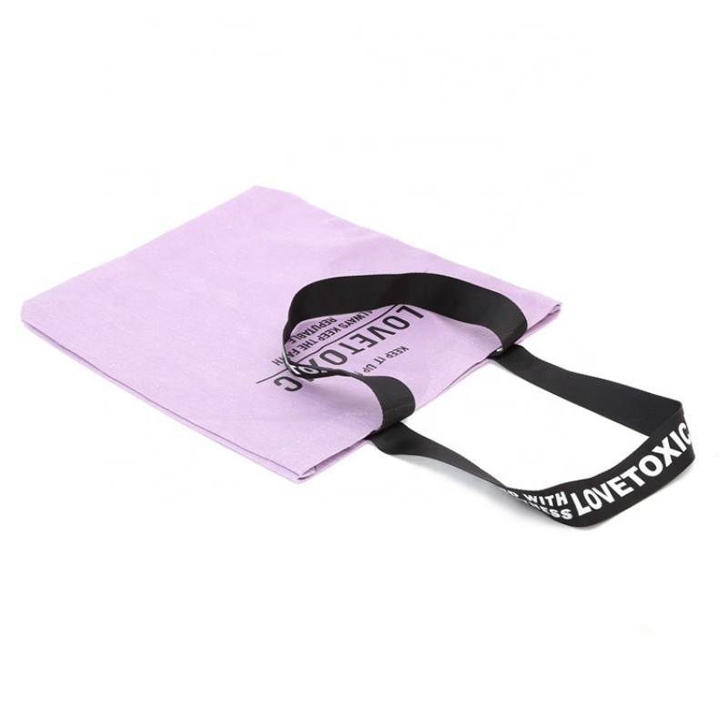 China Manufacturer Promotional Customized Printed Brand Logo Cotton Tote Shopping Bag