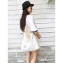 large capacity environmental custom corduroy canvas tote shoulder bag for women