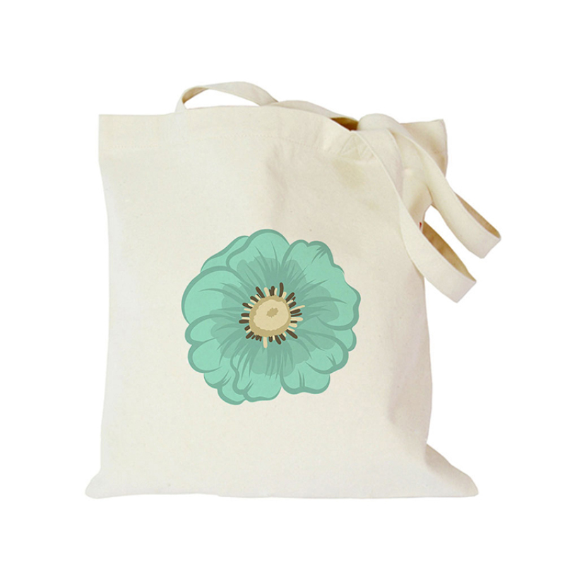 Promotional Logo Printed Custom Canvas Cotton Tote Bag