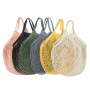 Большие многоразовые сумки для покупок из сетки из 100% хлопка Eco Складные сумки из сетки для овощей