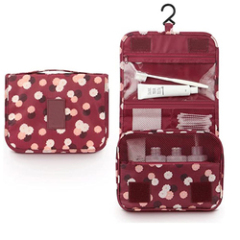 Luxuriöse hochwertige kosmetische benutzerdefinierte wasserdichte hängende Reise-Make-up-Tasche