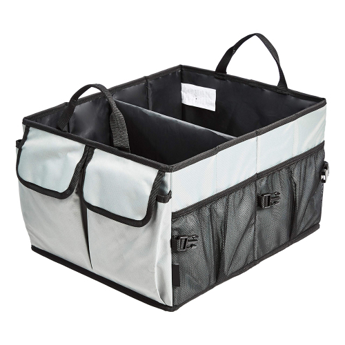Folding Compartment Storage Basket Box Car Trunk Organizer Storage Container Bag