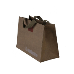 Bolsa de papel kraft marrón de diseño especial de última llegada con buenos precios