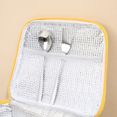 Bolso del refrigerador del almuerzo de la tela de Oxford de la prenda impermeable de la capacidad grande del diseño del OEM con la cremallera
