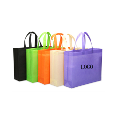 Различные цвета, перерабатывающие индивидуальный логотип, рекламные нетканые товары Amazon, лидер продаж, дешевая цена, сумка для покупок