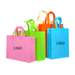 Verschiedene Farben Recycling benutzerdefiniertes Logo Werbe Non Woven Amazon Topseller günstigen Preis Einkaufstasche