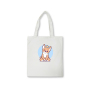 Promotional high quality reusable canvas cotton shopping tote bags