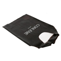 La poignée transparente en plastique imprimée met en sac le sac fourre-tout imperméable de pvc de mode