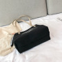 Portable New Design Canvas Cotton Custom Beauty Foldable Shopping bag Waterproof Cramming Storage Bags Shoulder Lady's Tote Bags