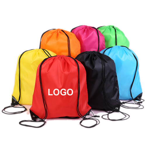 Original Factory Cheap Polyester Draw String Sports Bag Custom Promotional Drawstring Bag