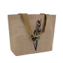 Top Fashion Floppy Handmade High Quality Special Design Jute Holiday Bag