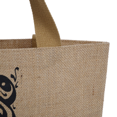 Верхняя мода флоппи ручной работы высокого качества специальный дизайн джута праздничная сумка