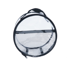 Bolsas de cosméticos diáfanas redondas de diseño especial Bolsas de cosméticos transparentes