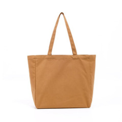 Оптовая экологически чистая хлопковая большая сумка пустая индивидуальная печать для покупок на холсте