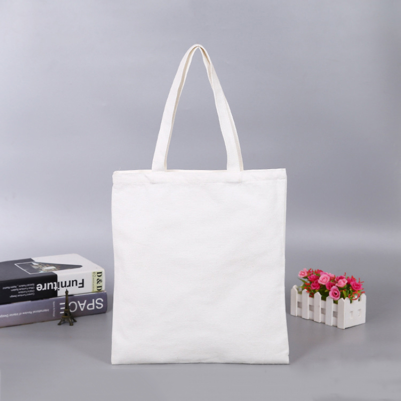 Wholesale Eco-friendly Cotton Tote Bag Blank Custom Print Shopping Canvas Tote Bag