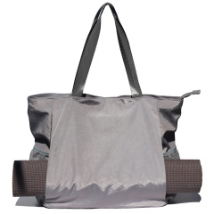 Sac de transport imperméable et personnalisé pour tapis de yoga, sac à bandoulière, sac de rangement pour tapis de yoga avec poches pour bouteilles d'eau