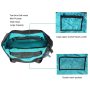 Waterproof Custom Exercise Yoga Mat Carrier Bag Yoga Sling Shoulder Bag Yoga Mat Storage Bag with Water Bottle Pockets