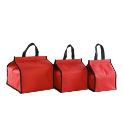 OEM isolierte Kühltasche Supermarkt individuelle Logo Lunch Bag Non Woven Outdoor Picknick Food Cooler Bag