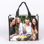 Laminated Bags Custom Logo Fabric Carry Non Woven Shopping Bag With Custom Print Logo