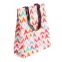 Aluminum Foil Hand Carry Food Thermal Bag PP Woven Lunch Cooler Bag