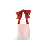 New Style Bowknot Cotton Canvas Tote Bags Bulk Shopping Bag with Custom Logo